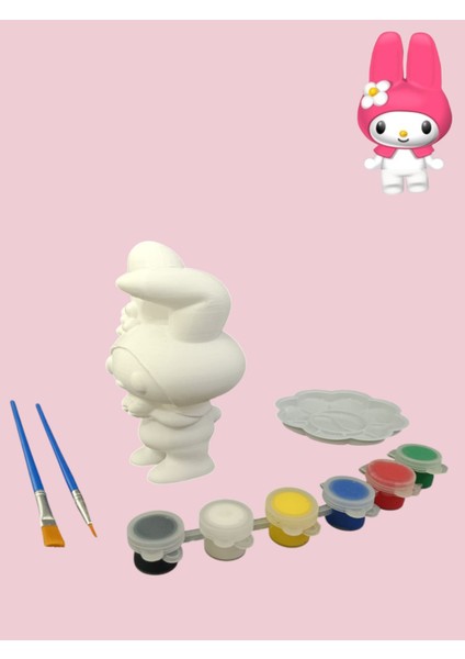 Melody 3D Figür Boyama Seti