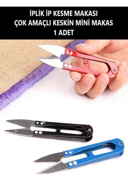 Makas Iplik Ip Kesme Temizleme Makası Dikiş Sökme Nakış Ilik Açma Terzi Balıkçı Hobi Makası fiyatları