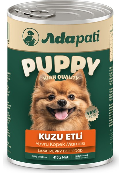 Kuzu Eti Aromalı Komple Yavru Köpek Maması 400 gr