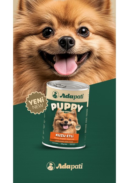 Kuzu Eti Aromalı Komple Yavru Köpek Maması 400 gr