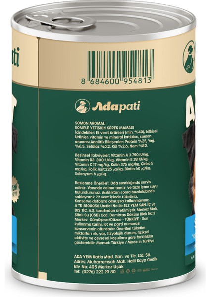 Somon Eti Aromalı Komple Yetişkin Köpek Maması 400 gr modelleri