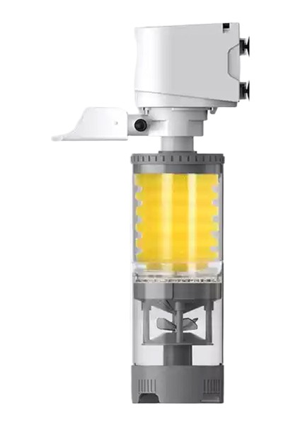 220V-240V Balık Tankı Dahili Dalgıç Filtre Sirkülasyon Suyu Akvaryum Su Arıtıcı Oksijenasyon Sessiz Eu Fişi 4/20/25/35W (Yurt Dışından)