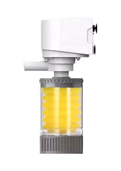220V-240V Balık Tankı Dahili Dalgıç Filtre Sirkülasyon Suyu Akvaryum Su Arıtıcı Oksijenasyon Sessiz Eu Fişi 4/20/25/35W (Yurt Dışından)