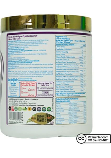 Collagen Purple 576 gr fiyatları