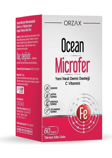 Ocean Microfer 60 Kapsül