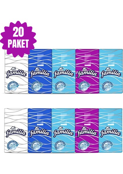Cep Mendili 3 Katlı Cep Mendili 2X10 Paket
