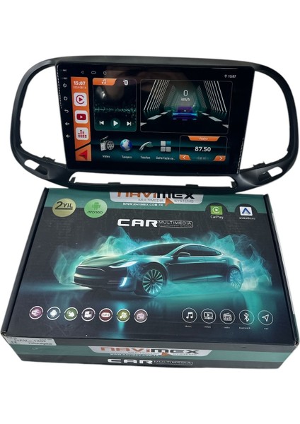 Fiat Doblo 2015-2020 6-128 (Fanlı) Profesyonel Oem Multimedia