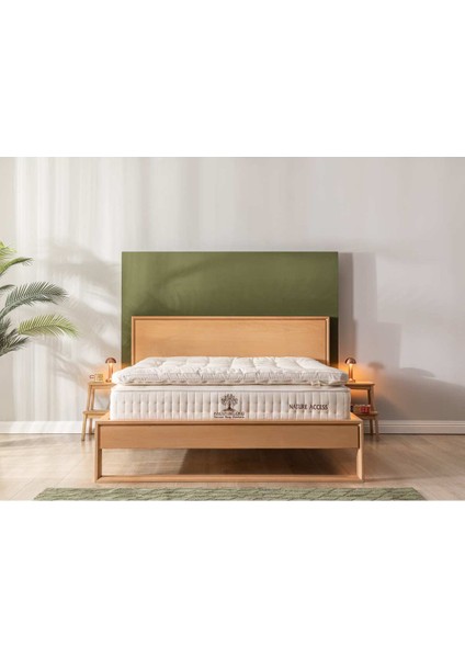 %100 Doğal Yün Yatak Pedi (Topper)