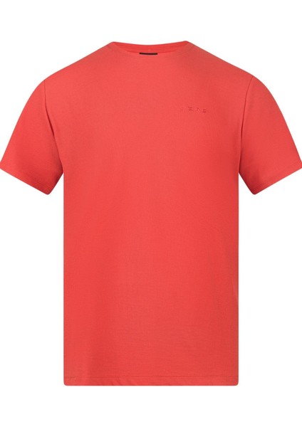 Kalei Sıfır Yaka Kırmızı T-Shirt