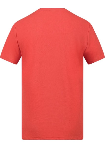 Kalei Sıfır Yaka Kırmızı T-Shirt fırsatları