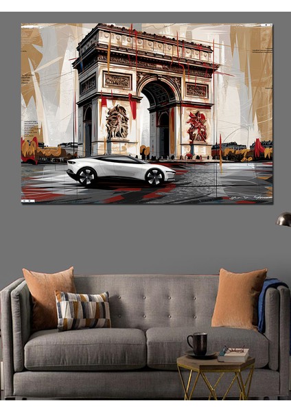 Zafer Takı ve Araba Dekoratif Kanvas - Mdf Ahşap Tablo fırsatları