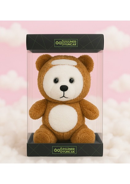 45 cm Kapşonlu Tatlı Uykumcuk Peluş