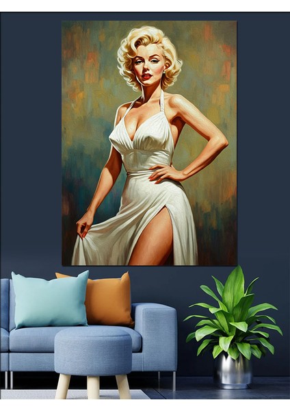 Marilyn Monroe Dekoratif Kanvas - Mdf Ahşap Tablo modelleri