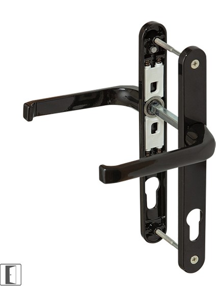 Pimapen Pvc Alüminyum Metal Çift Taraflı Kapı Kolu - Oda (4 Renk Seçeneği)