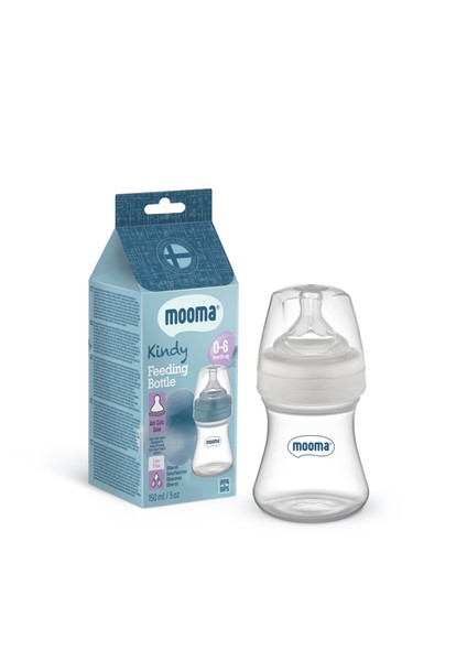 Kindy Biberon 150 ml 0-6 Ay (Yavaş Akış)