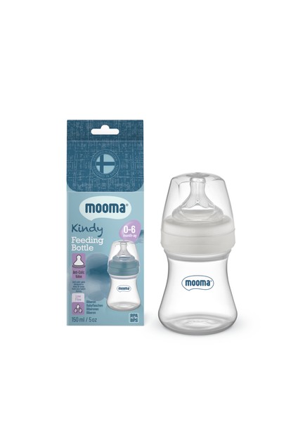 Kindy Biberon 150 ml 0-6 Ay (Yavaş Akış)