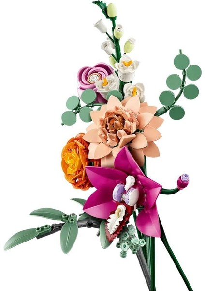 10342 LEGO Iconic Botanicals Pembe Çiçek Buketi 749 Parça +18 Yaş modelleri