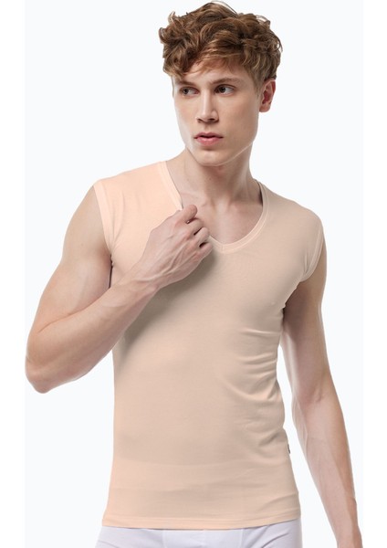 Erkek Siyah Gri Ten Rengi 3 Lü Paket V Yaka Iz Yapmayan Modal Kolsuz Görünmez Atlet 064 fiyatları