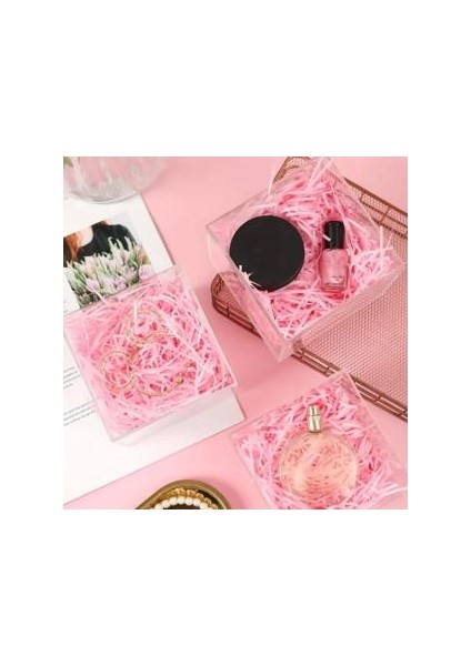 Kırpık Z Zigzag Pelur Kırpıntı Kağıt 100 gr Süs Dolgu Malzemesi Pink Paper modelleri