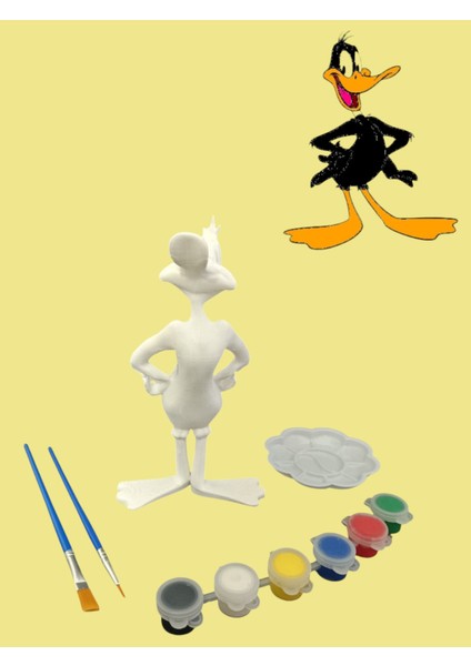 Daffy Duck 3D Figür Boyama Seti 17 cm