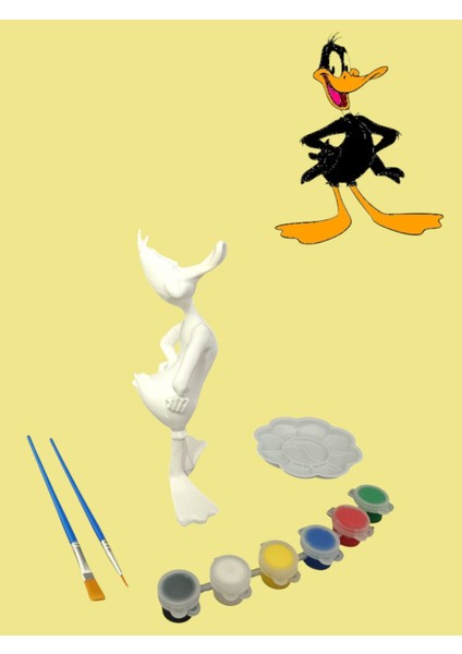 Daffy Duck 3D Figür Boyama Seti 17 cm
