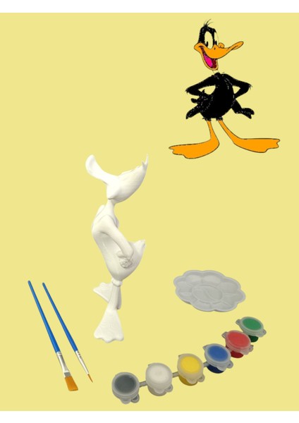 Daffy Duck 3D Figür Boyama Seti 17 cm