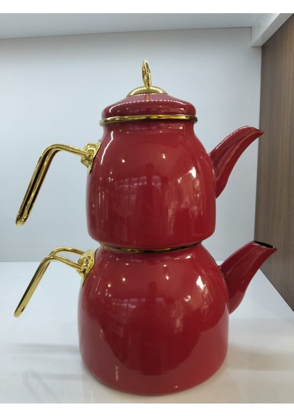 Emaye Çaydanlık