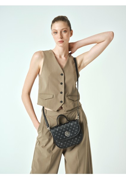 Siyah Çapraz Çanta 05PO25Y2064-CNMN S fiyatları