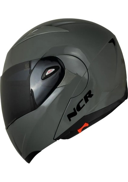 Çene Açılır Kask Nardo Siyah Vizörlü Ece Belgeli fiyatları