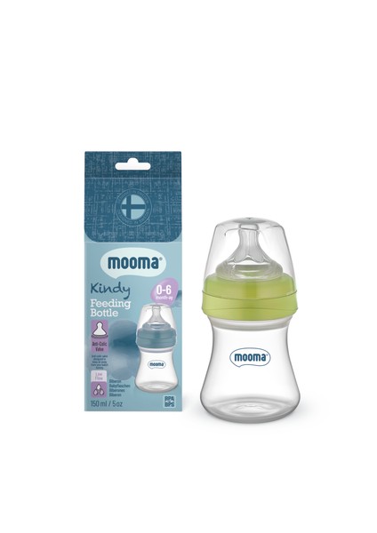Kindy Antikolik PP Biberon150 ml 0- 6 Ay (Yavaş Akış)