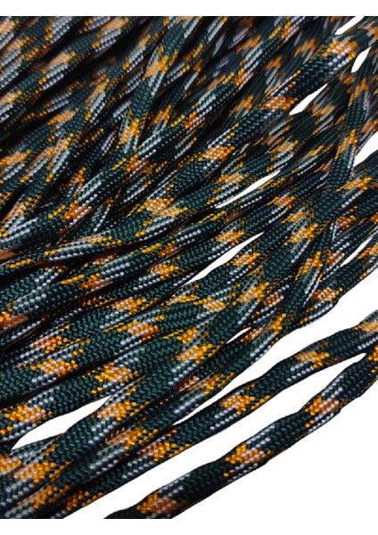 Paracord Iplik 4 mm Kamuflaj Renk 10 Metre