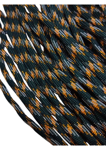 Paracord Iplik 4 mm Kamuflaj Renk 10 Metre
