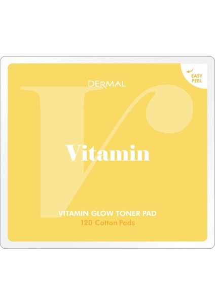 Vitamin Glow Toner Pad 120’LI – Cilt Aydınlatıcı ve Vitamin Kompleksli Tonik Ped 180 ml fırsatları