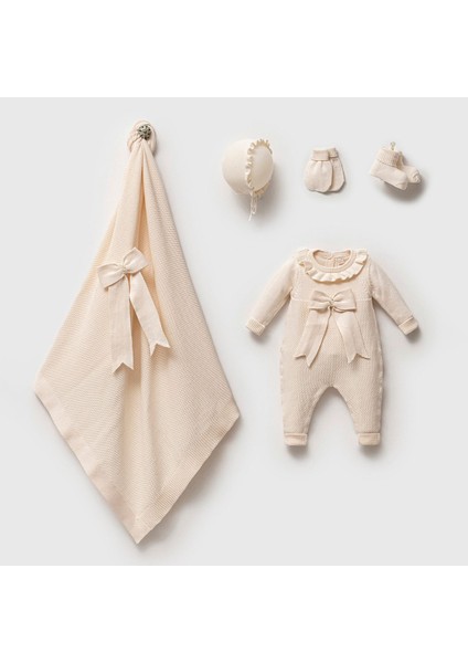 Kız 0-3 Ay Fiyonklu 5li Set