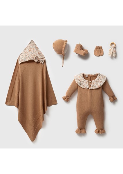 Kız 0-3 Ay Monalısa Triko 5li Set
