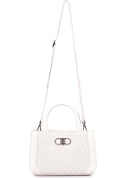 Beyaz Uzun Askılı Kol Çantası 05PO25Y2011-KAL gr modelleri