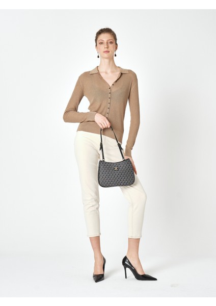 Siyah Omuz Çantası 05PO25Y2012-KAL S fiyatları