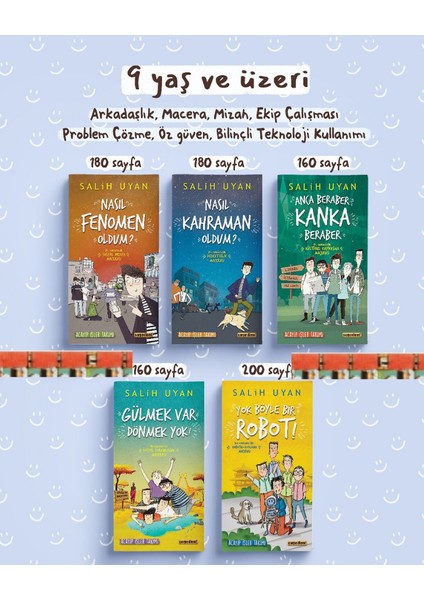 9+ Yaş-Salih Uyan- Acayip Işler Takımı Serisi(5kitap)