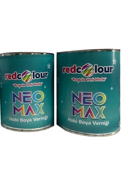 Neo Max Hobi Boyası 0,5 Lt ve Verniği 0,5 Lt