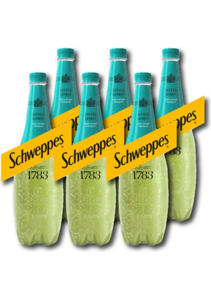 Limon Aromalı Gazlı Içecek Pet 1 L 6 Adet