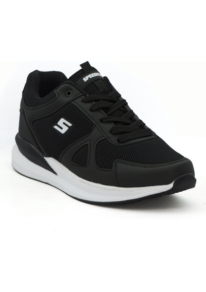 Siyah Rahat Esnek Sneaker Spor Ayakkabı