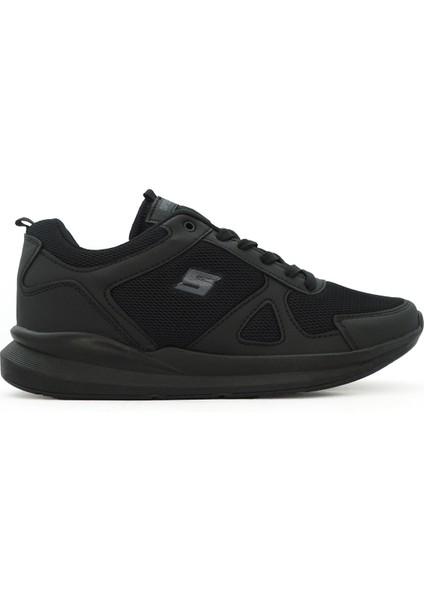 Siyah Rahat Esnek Sneaker Spor Ayakkabı