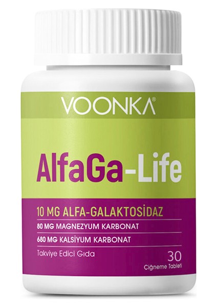 Alfaga-Life 30 Kapsül