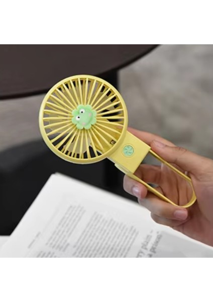 Mini Katlanır Masa Vantilatör USB Şarjlı
