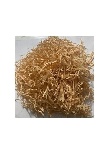 Kırpık Z Zigzag Pelur Kırpıntı Kağıt 100 gr Bej Renk Süs Dolgu Malzemesi Beige Paper