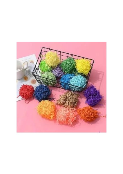 Kırpık Z Zigzag Pelur Kırpıntı Kağıt 100 gr Bej Renk Süs Dolgu Malzemesi Beige Paper indirimleri