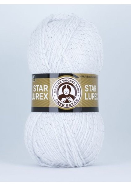 Star Lurex Metalik El Örgü Ipi 100G 000Y