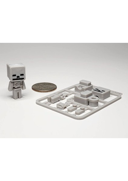 Mini Iskelet Figür Kiti. Minecraft Skeleton Figür Kiti.