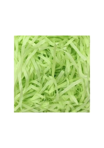 Kırpık Z Zigzag Pelur Kırpıntı Kağıt 100 gr Fıstık Yeşili Renk Süs Dolgu Malzemesi Green Paper