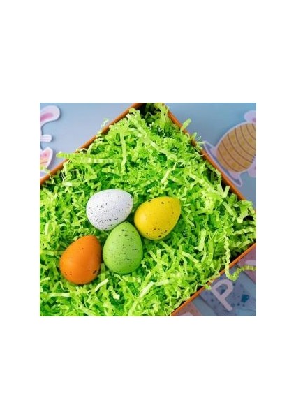 Kırpık Z Zigzag Pelur Kırpıntı Kağıt 100 gr Fıstık Yeşili Renk Süs Dolgu Malzemesi Green Paper fiyatları